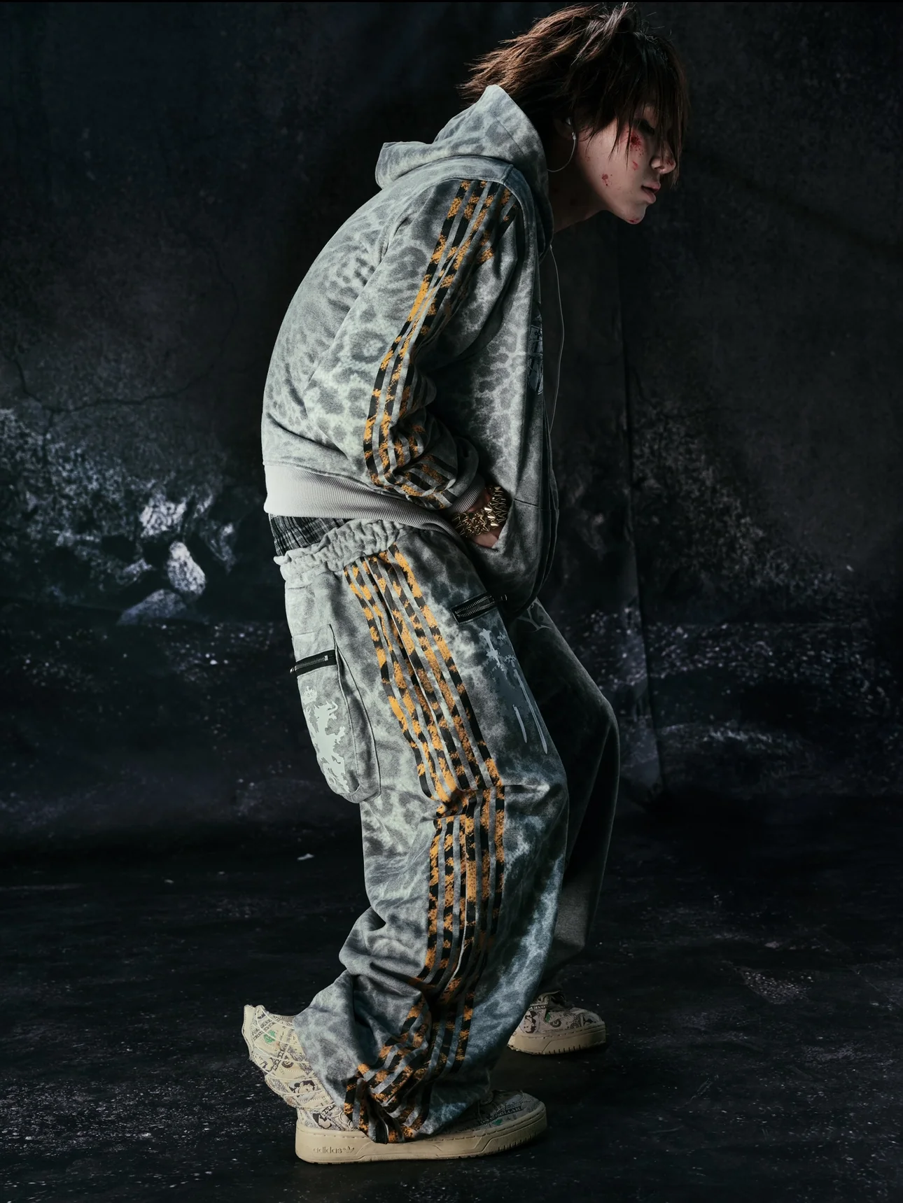 "25 LEOPARD" ROYAL TRACKSUIT - Image 10