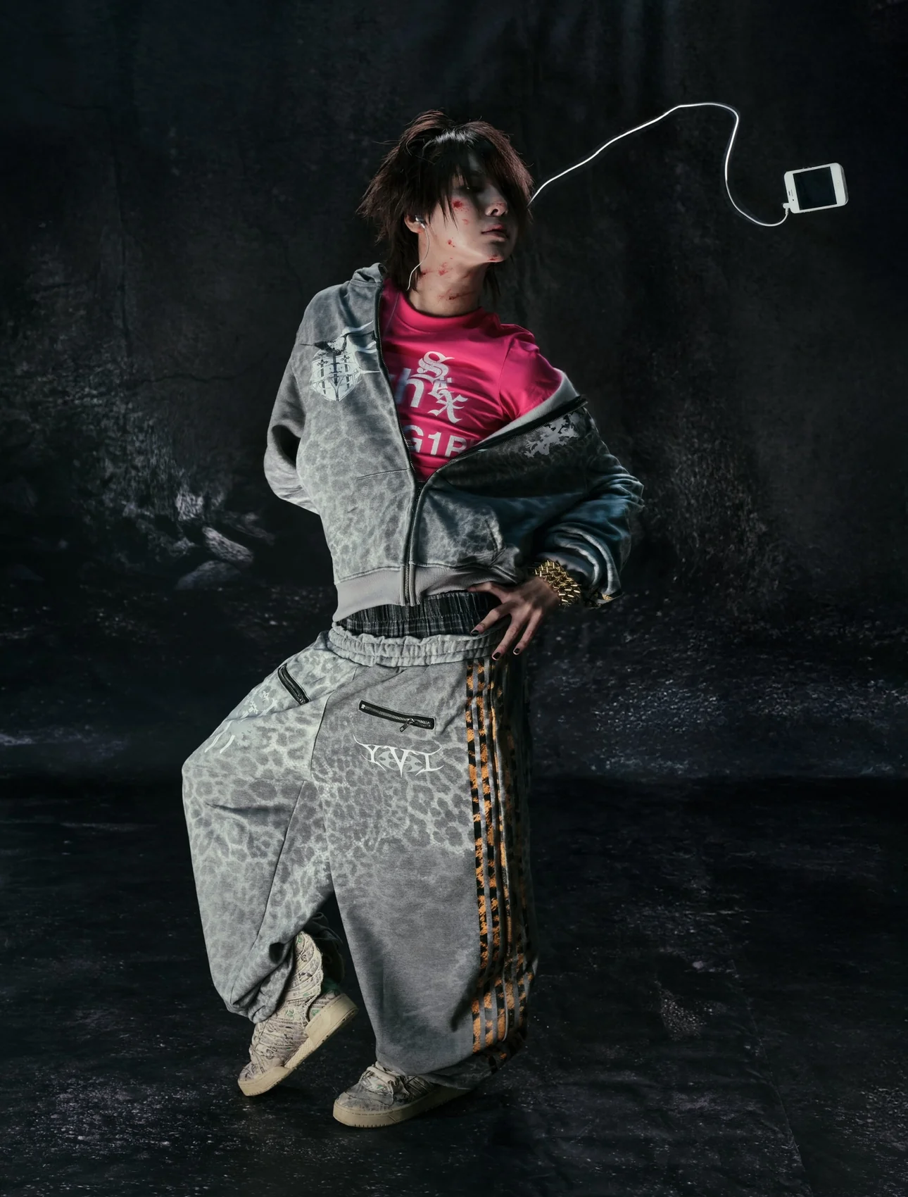 "25 LEOPARD" ROYAL TRACKSUIT - Image 12