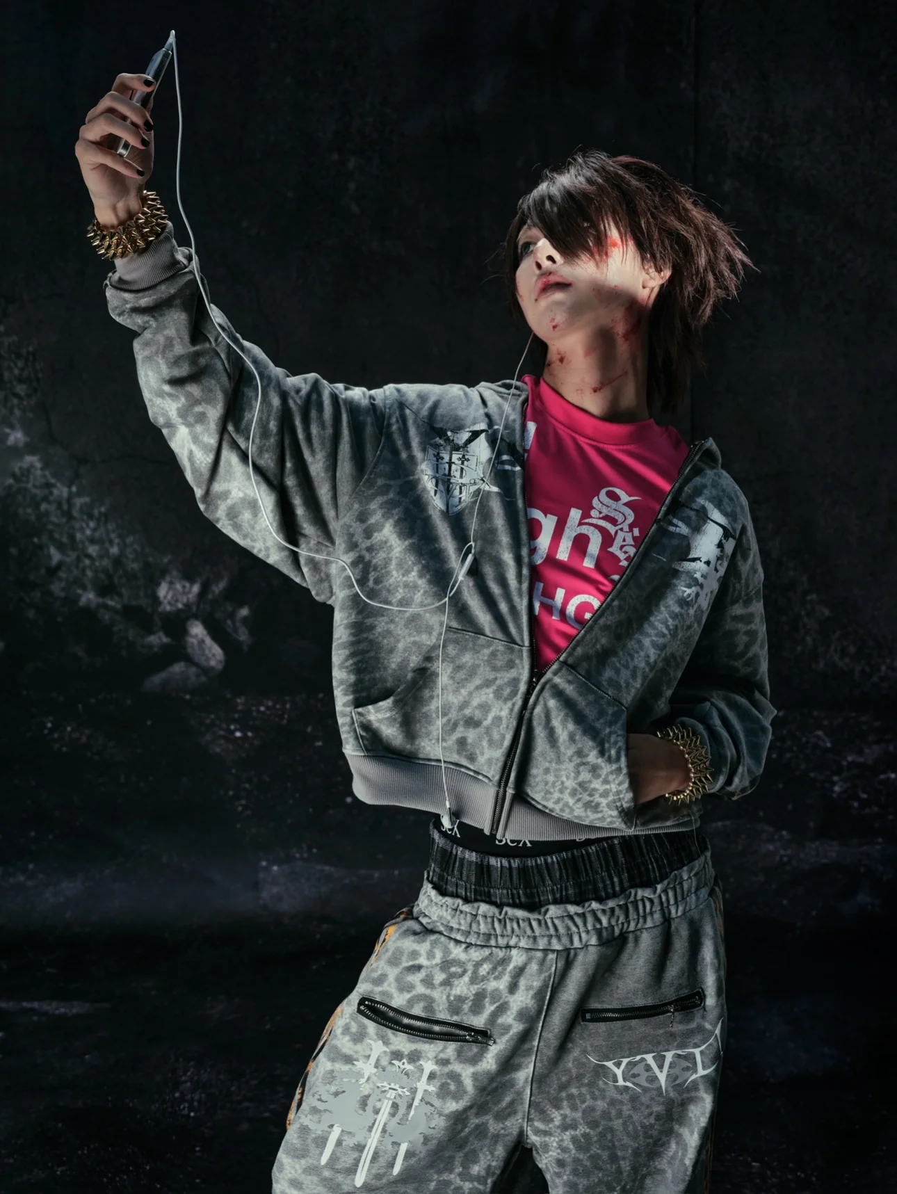 "25 LEOPARD" ROYAL TRACKSUIT - Image 9