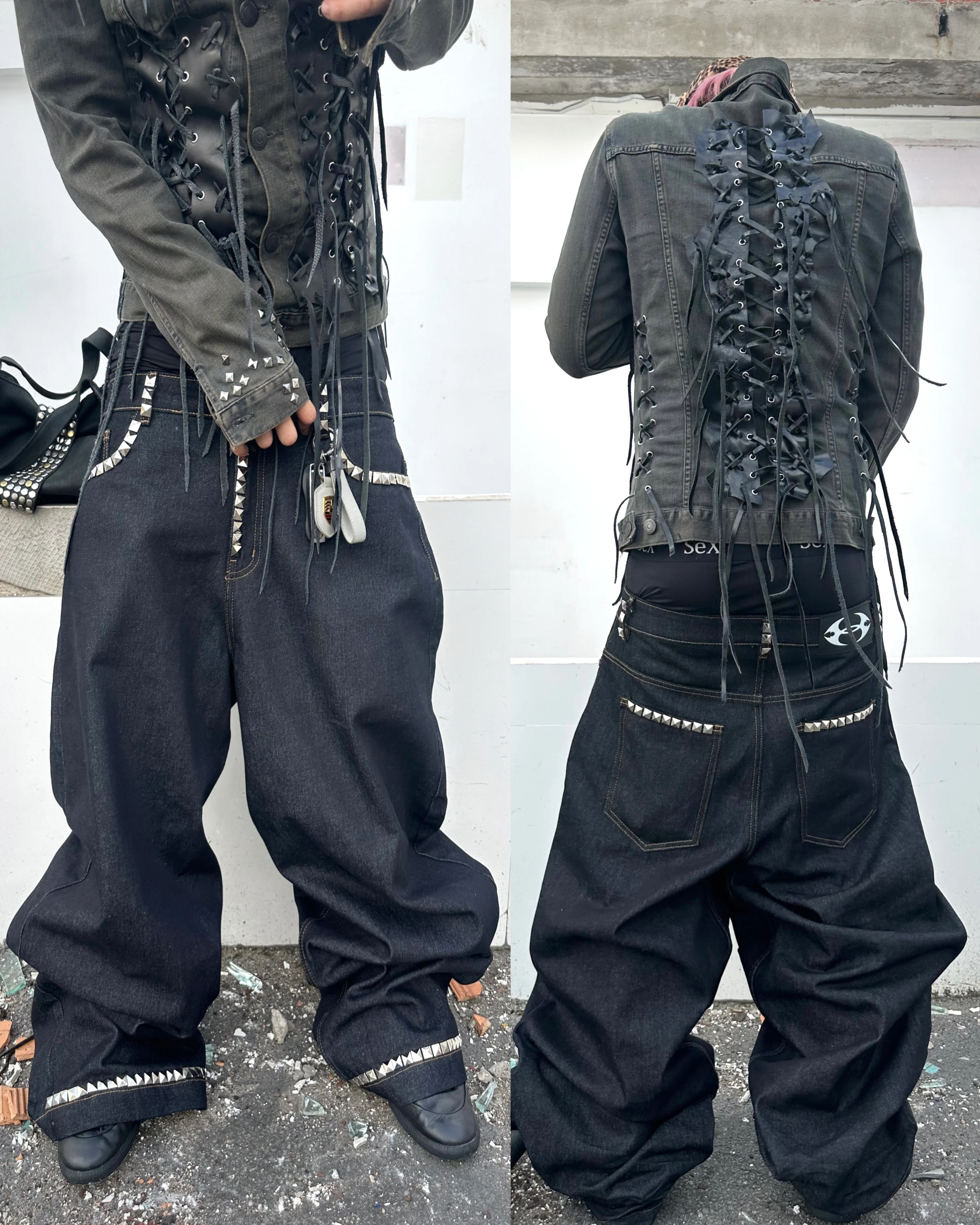 "25STUDDED" JAPANESE RAW DENIM - Image 4
