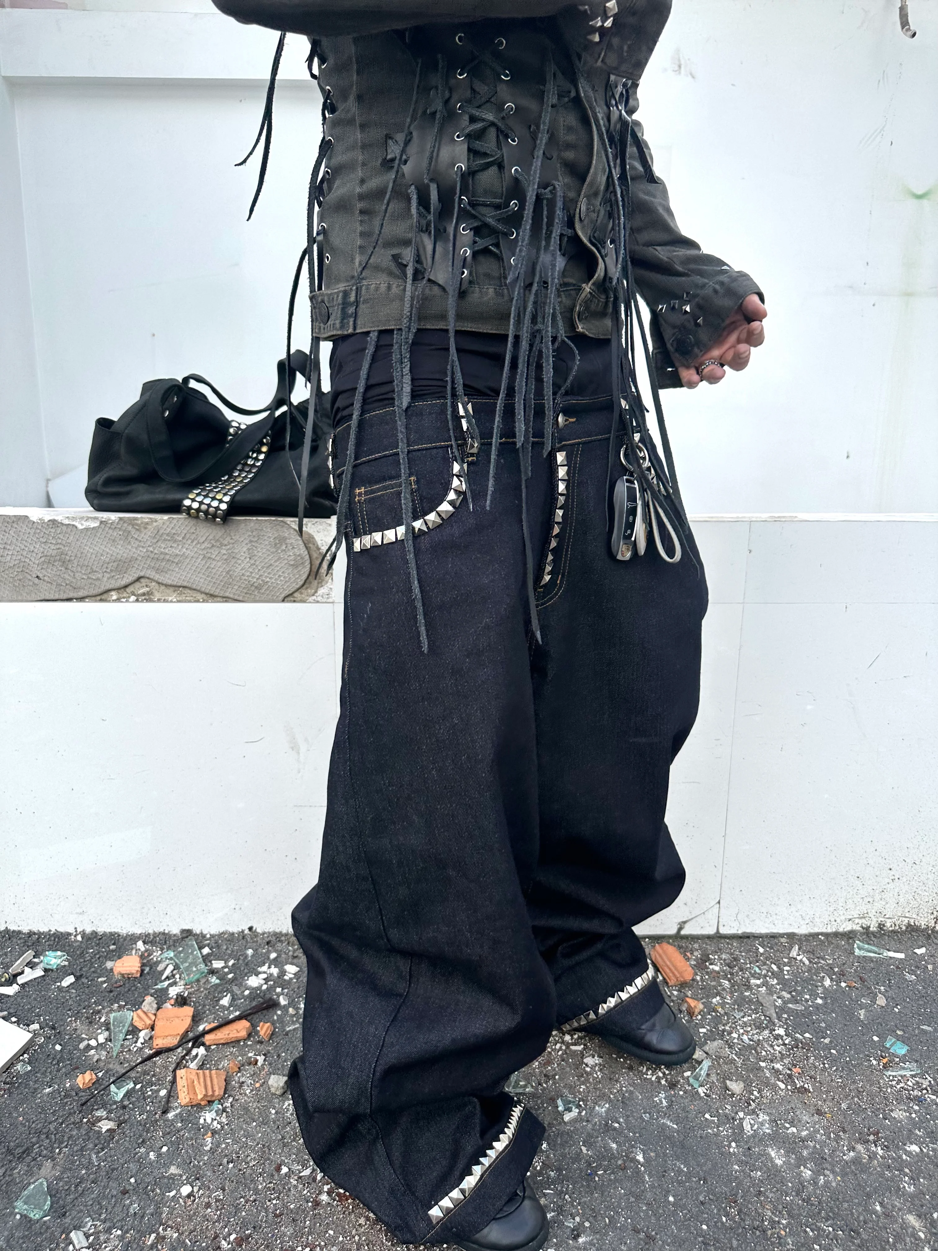 "25STUDDED" JAPANESE RAW DENIM - Image 7