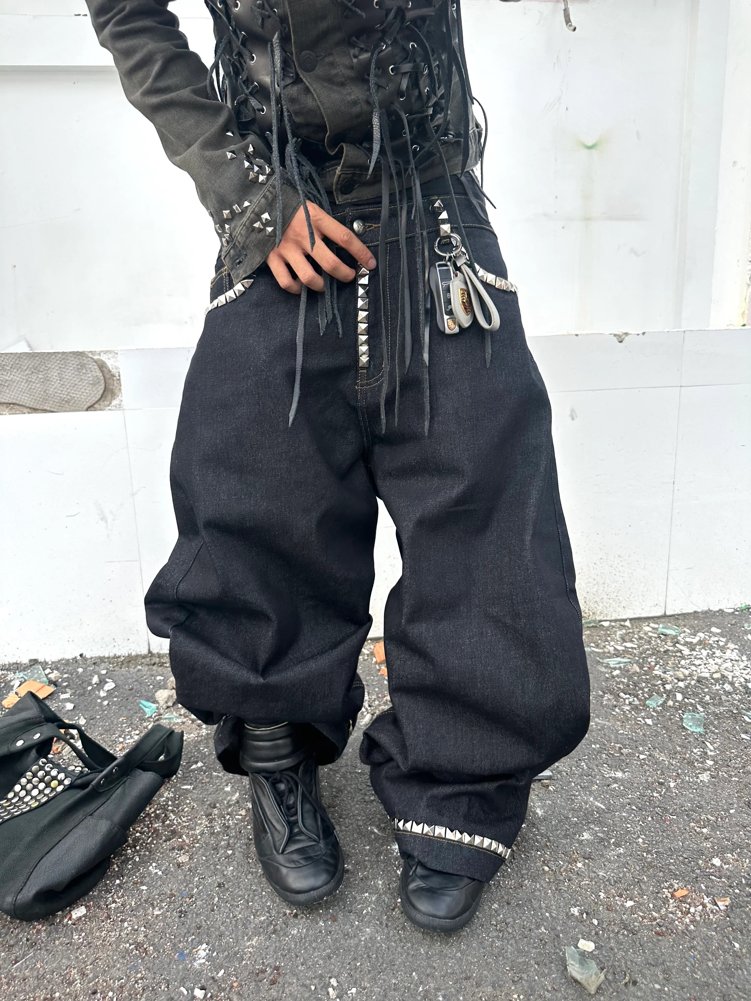 "25STUDDED" JAPANESE RAW DENIM - Image 8