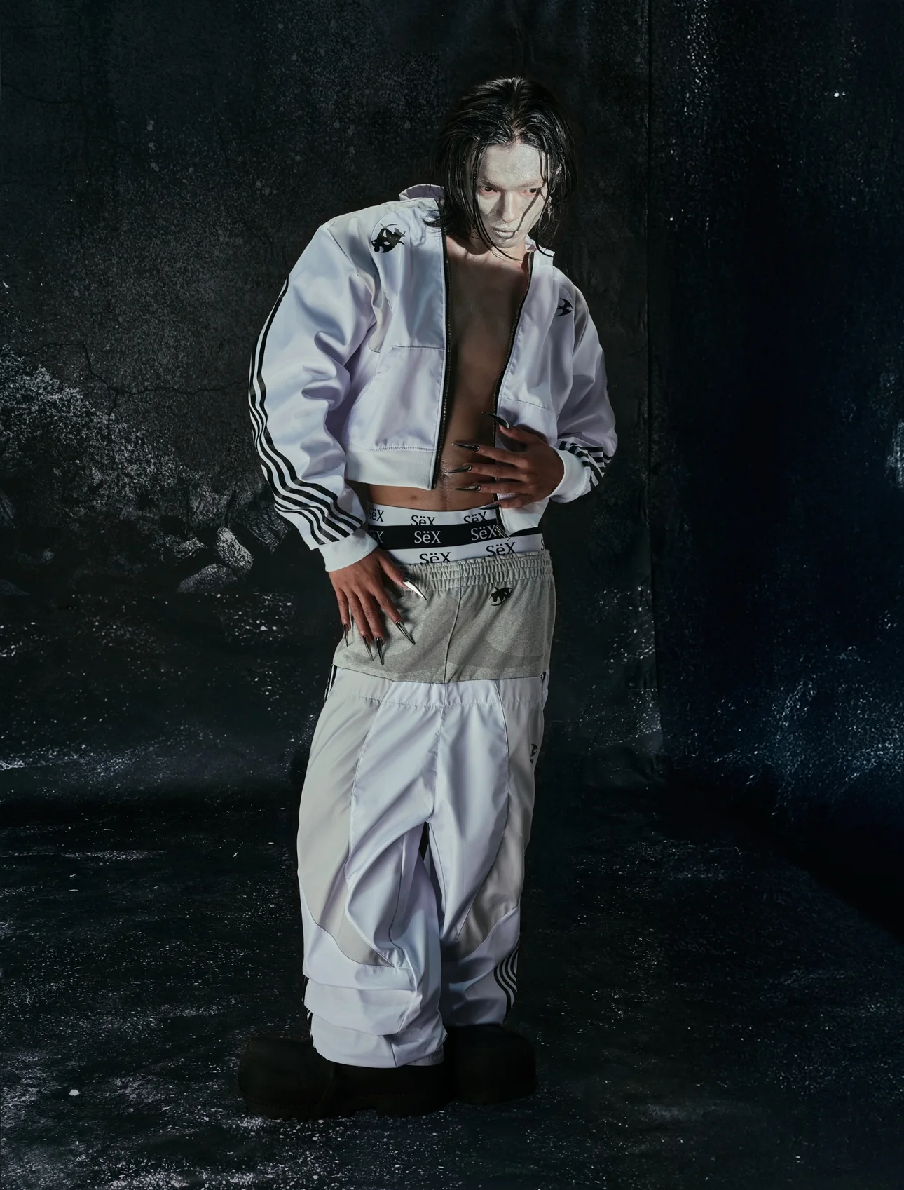 "BBY TECHBOI" 3 LAYER NYLON TRACKSUIT - Image 14