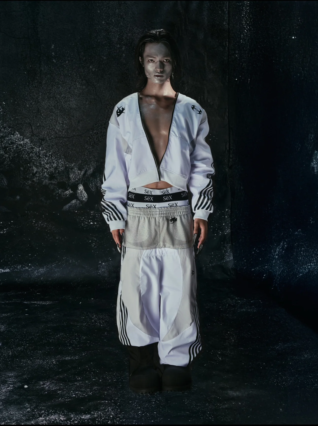 "BBY TECHBOI" 3 LAYER NYLON TRACKSUIT - Image 7