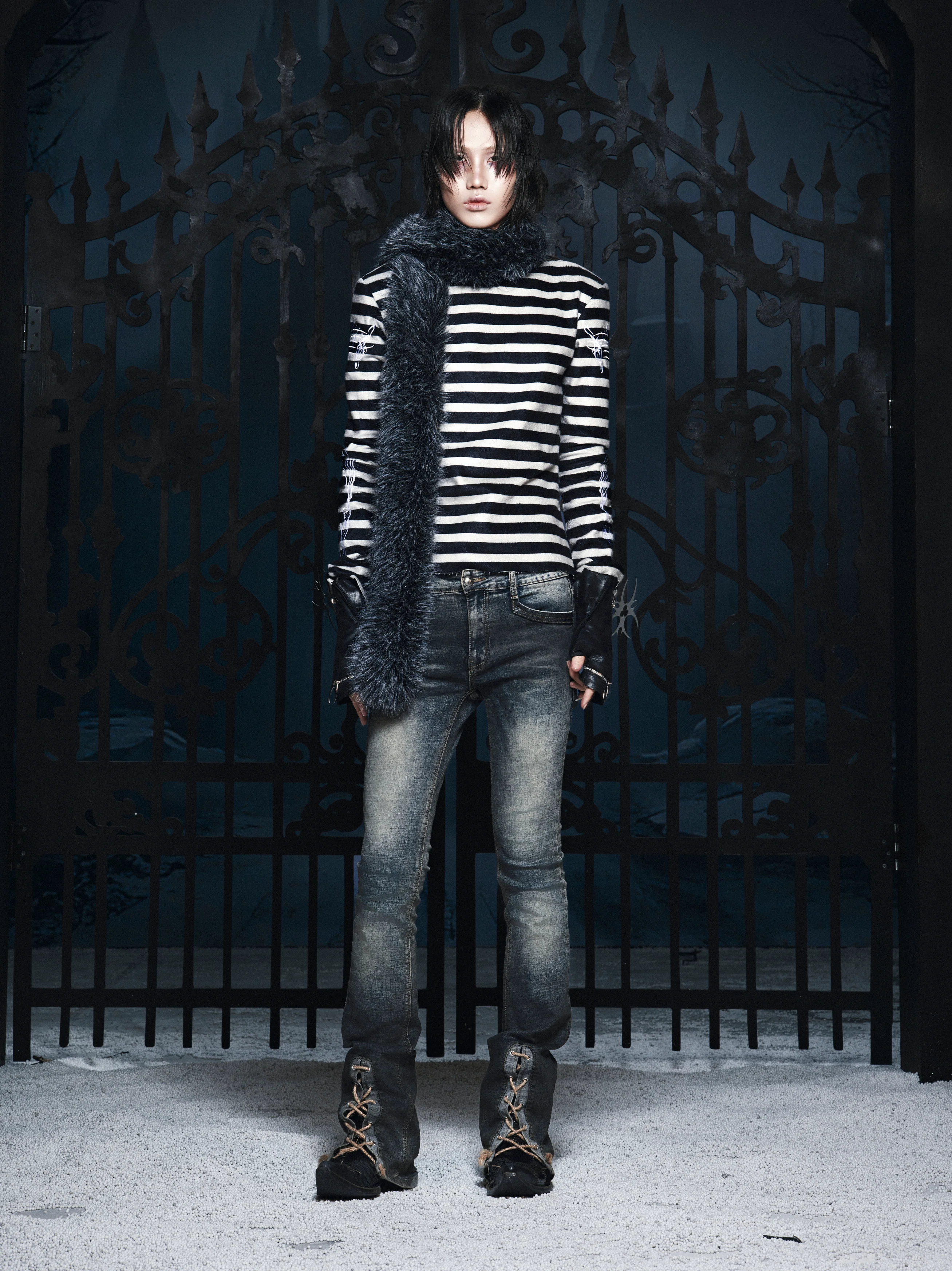SL CLASSIC ROCK WAXED SKINNY JEANS - Image 4