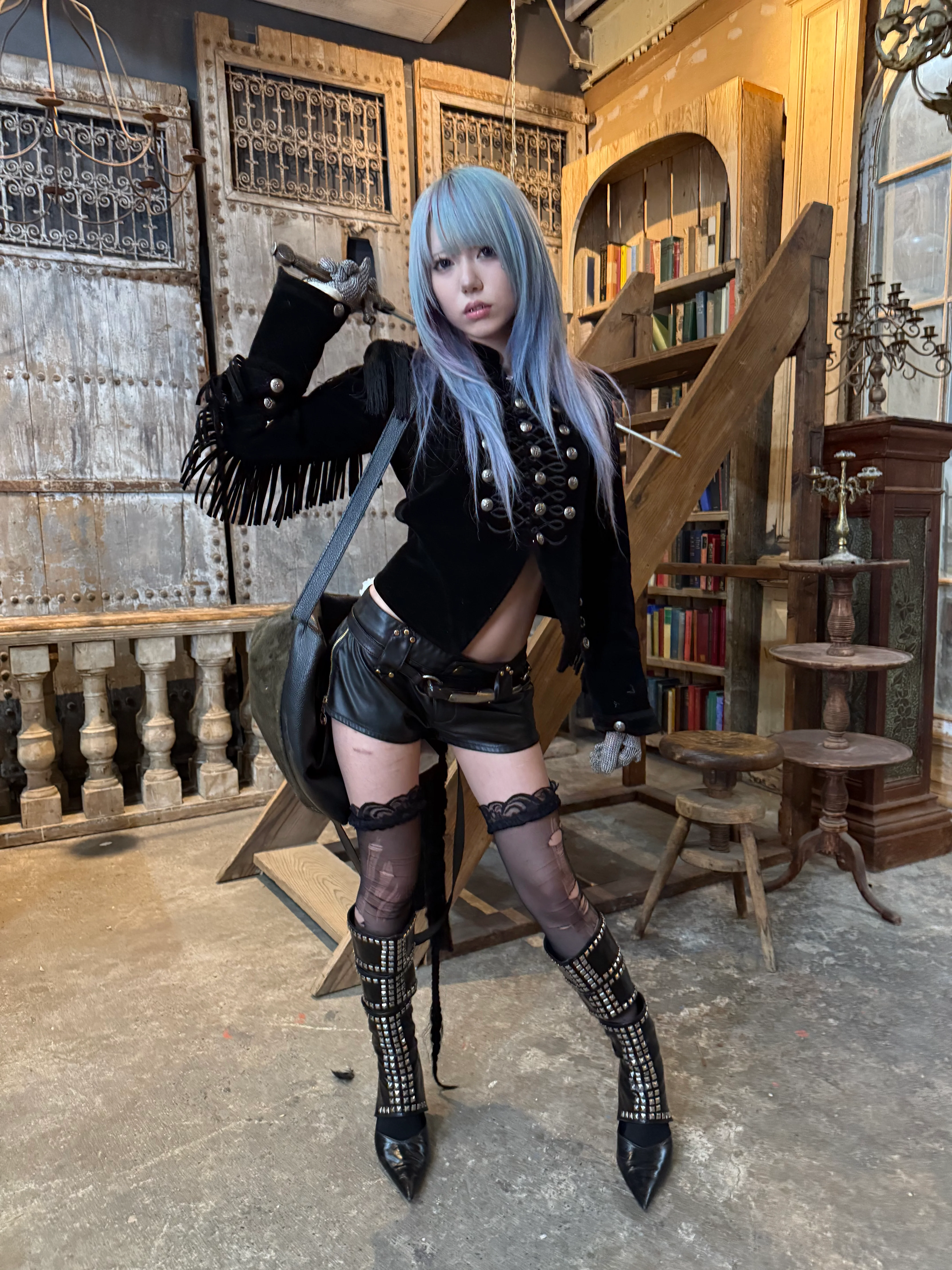 SILENT SHOULDER CORSET JACKET - Image 8