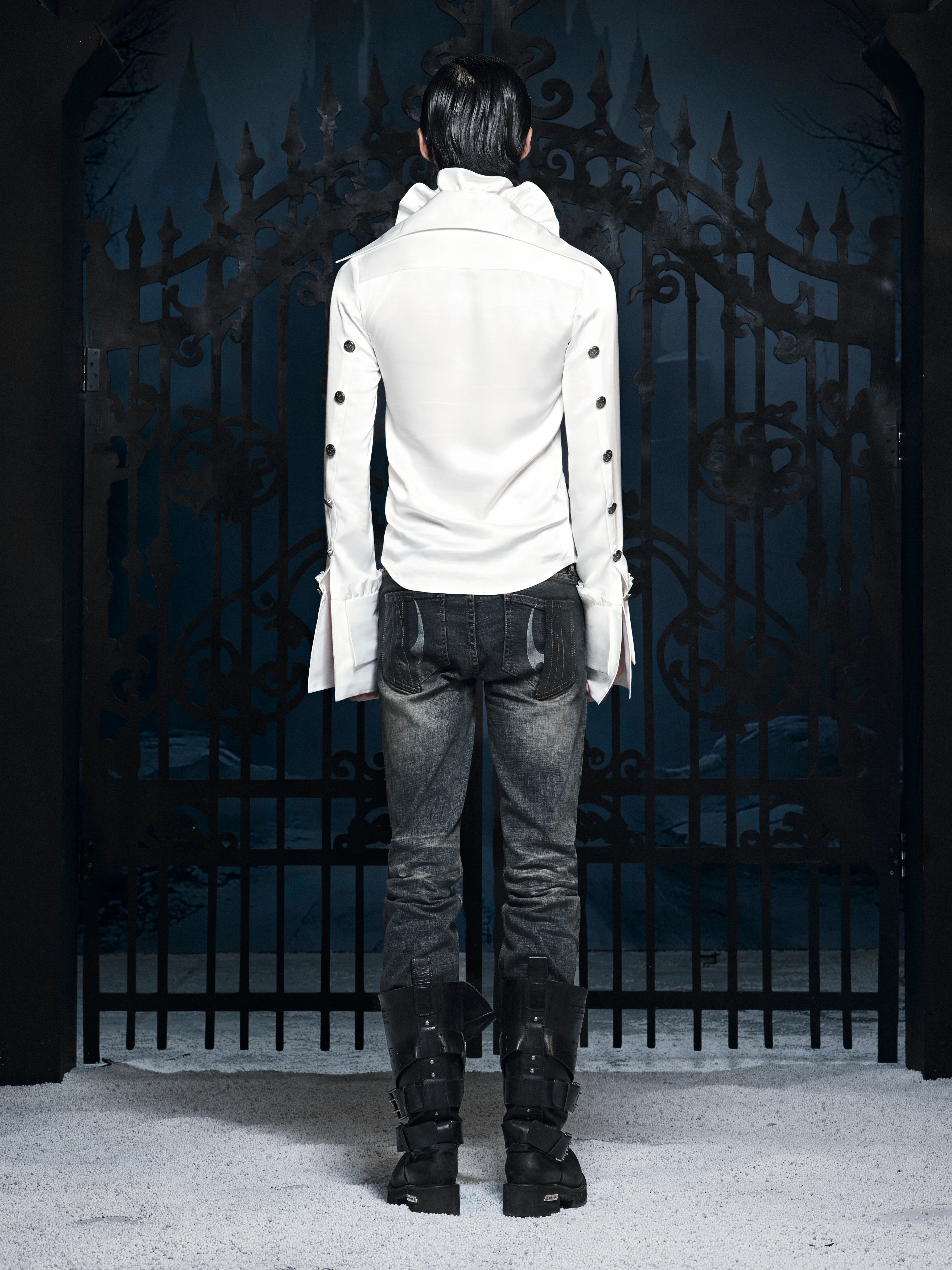 SL CLASSIC ROCK WAXED SKINNY JEANS - Image 5