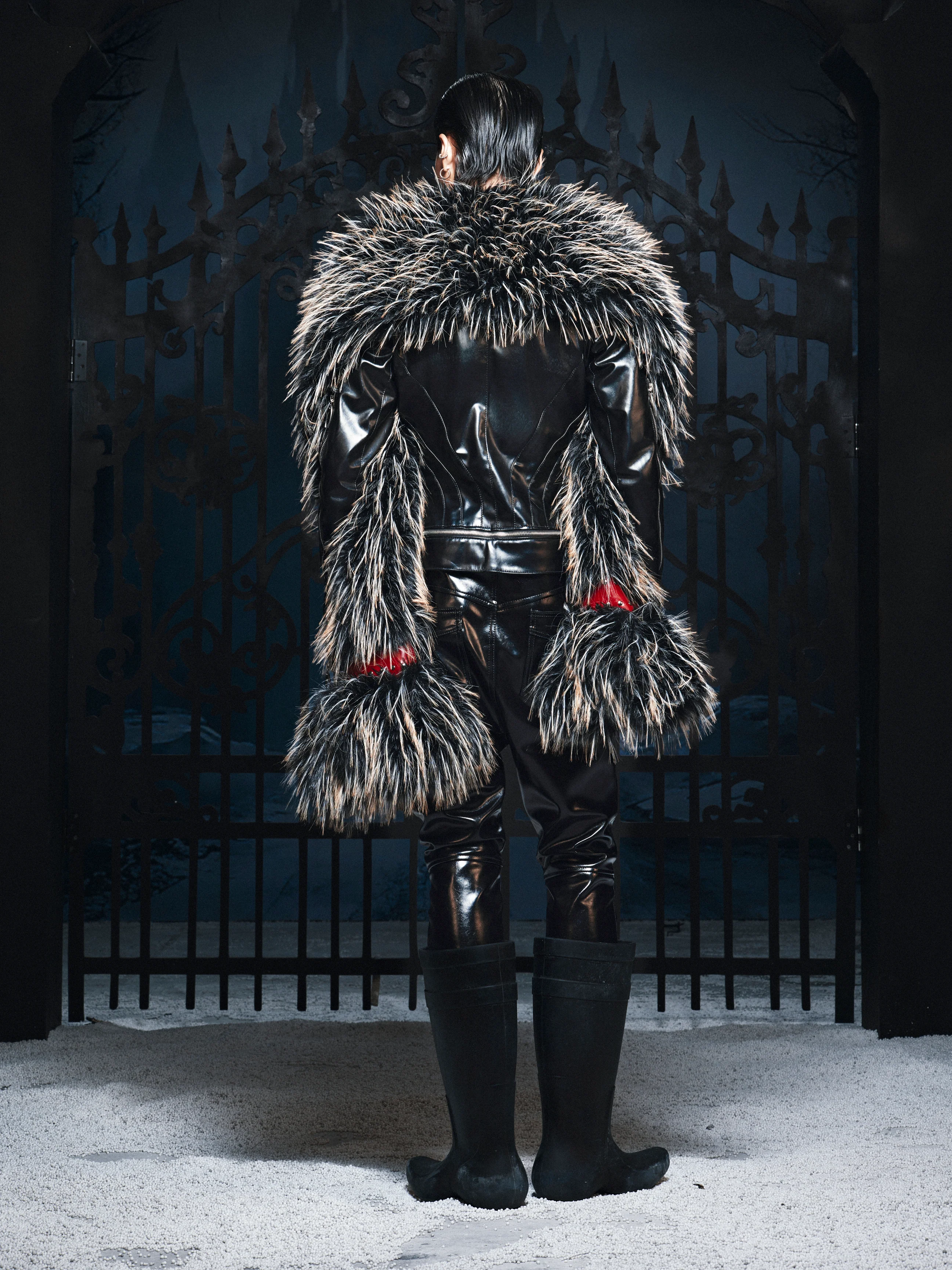 SL Black Vanguard Leather Pants - Image 5