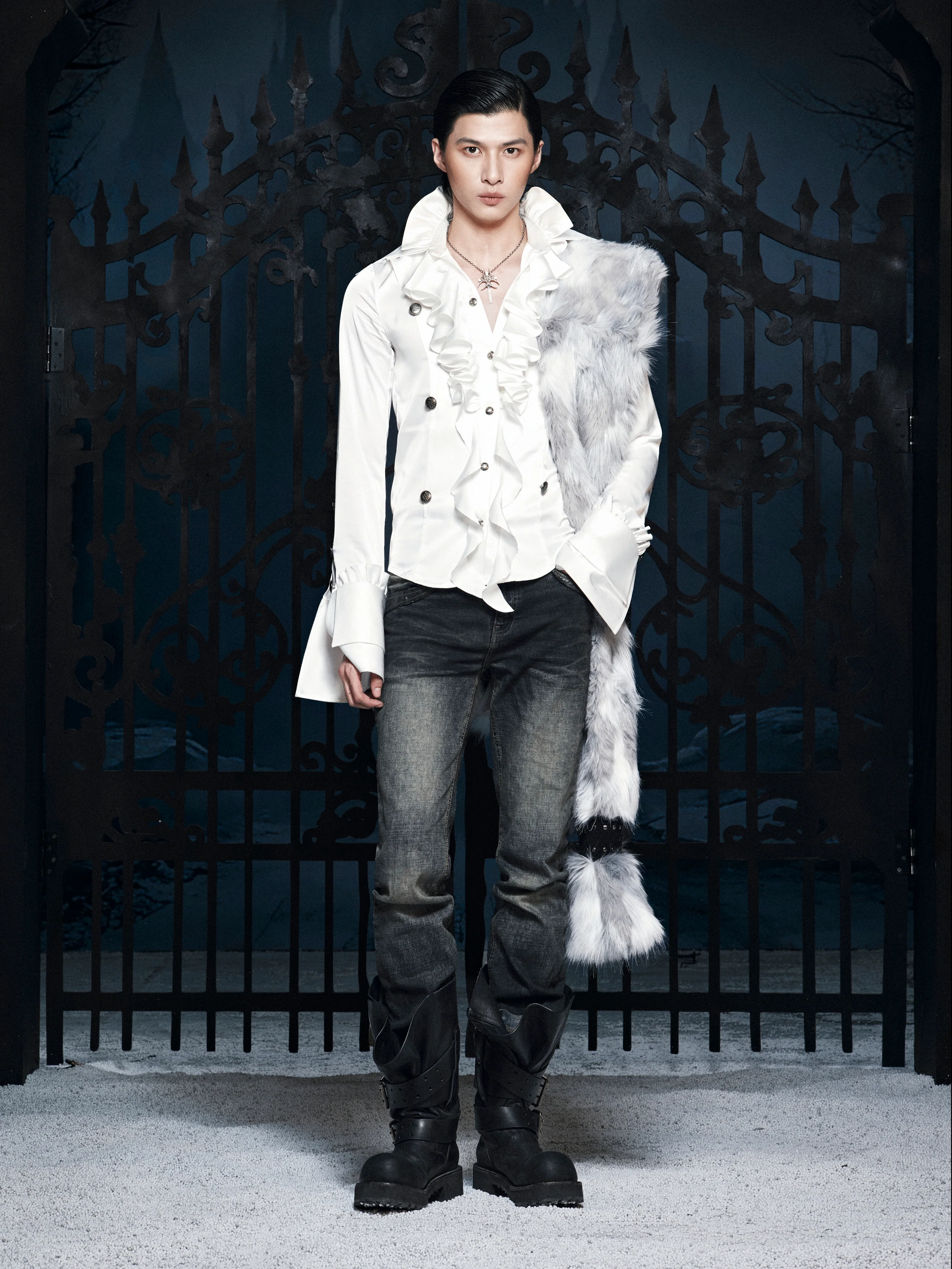 SL CLASSIC ROCK WAXED SKINNY JEANS - Image 3